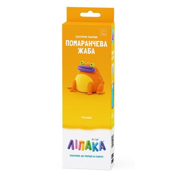 Набор самозатвердевающего пластилина Экзотические животные Лягушка ЛИПАКА 30124-UA01