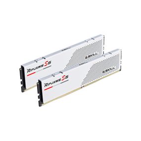 Модуль пам&#039;яті для комп&#039;ютера DDR5 32GB (2x16GB) 6400 MHz Ripjaws S5 Matte White G.Skill (F5-6400J3648F16GX2-RS5W)