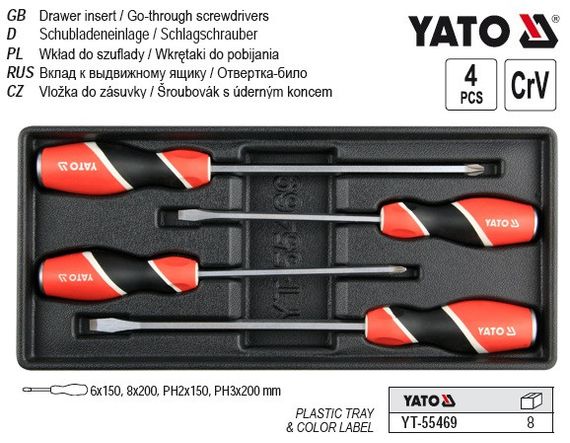 Вклад полка инструментального ящика YATO YT-55469
