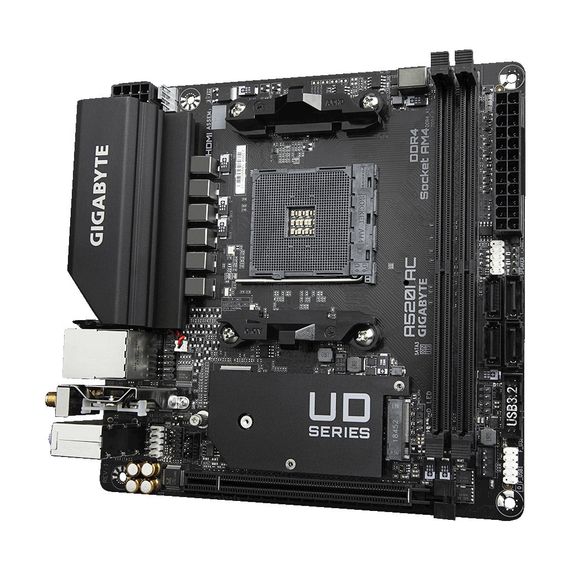 Материнская плата GIGABYTE A520I AC | Зображення 3