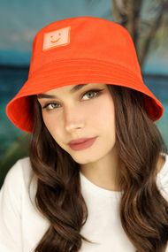 Панама «Smile» оранжевый