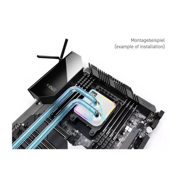 Водоблок Alphacool Core 1 Aurora Silver - AM4 / AM5 Intel LGA 1700 / LGA 1851 (13447) | Зображення 3