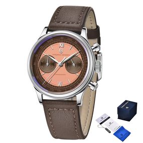 Годинник P2agani Design PD-1739 Silver-Brown