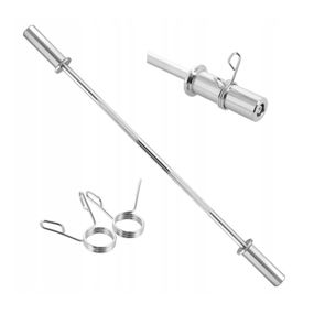 Гриф для штанги прямий олімпійський NE-OL-150, 1,5 м, 50 мм