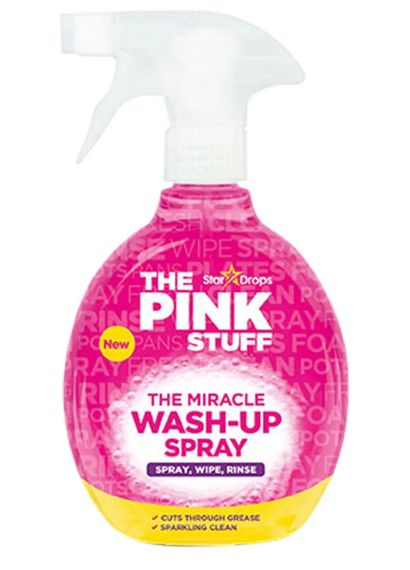 Засіб для миття посуду та чищення всіх поверхонь від жиру The Pink Stuff The Miracle Wash-Up Spray 500мл
