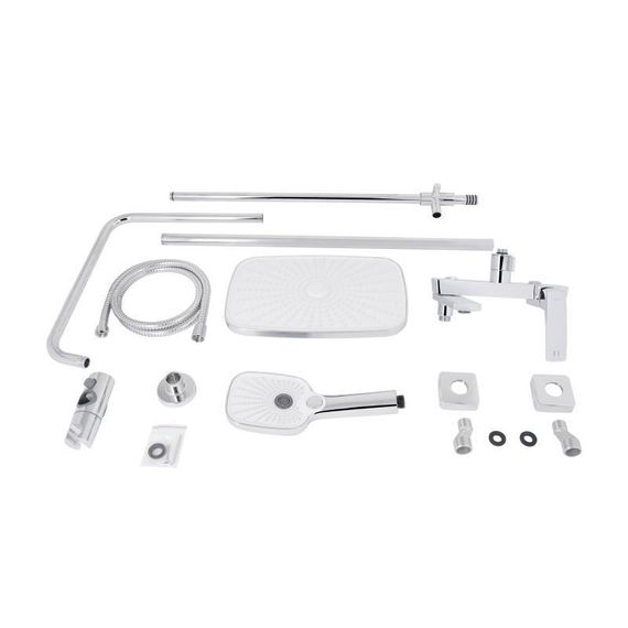 Душова система універсальна Qtap Tern на три споживача (з виливом) QTTER1112CRM47592 Chrome | Зображення 7