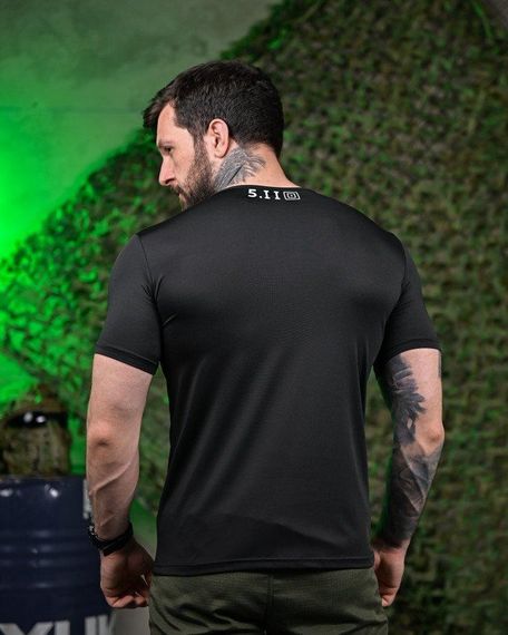Тактическая Футболка 5.11 black ПП7648 | Зображення 2
