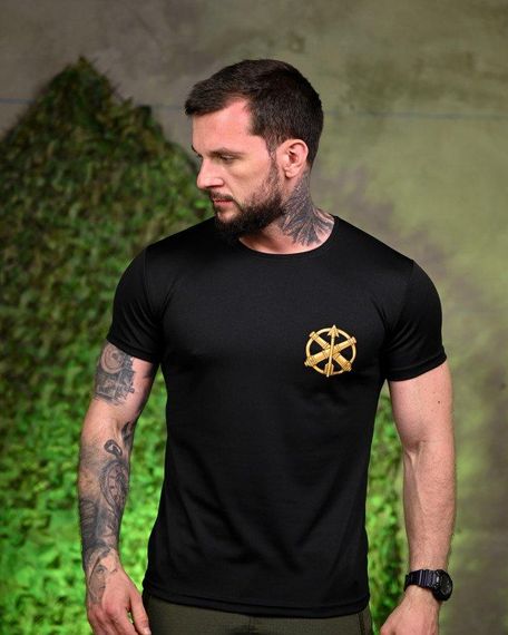 Тактична потоотводна футболка зППОкій black ПП7715 | Зображення 4