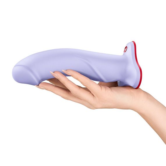Фалоімітатор Fun Factory THE BOSS STUB Purple, реалістична текстура, довжина 17,9 см, діаметр 4,1см | Зображення 3