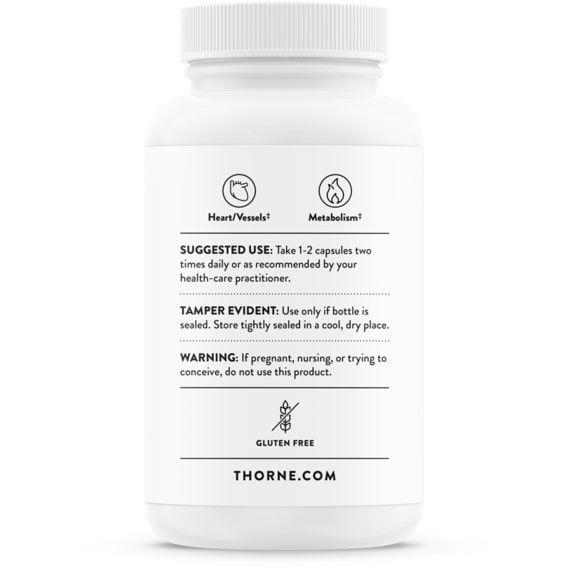 Барбарис Thorne Research Berberine-500 60 Caps | Зображення 1