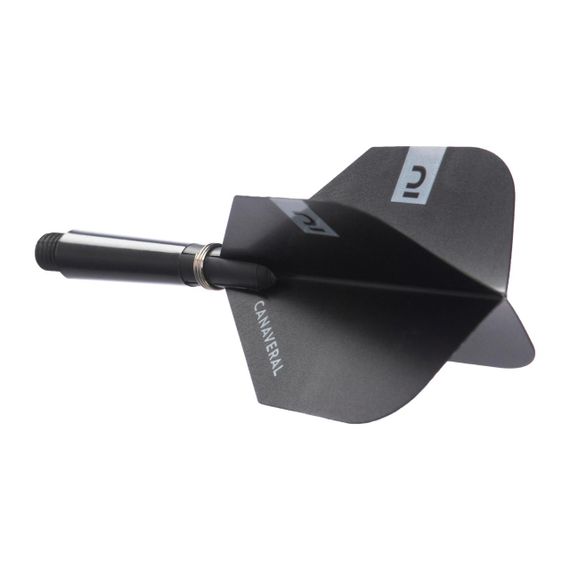 Оперення для дротиків 3 шт. чорне | Зображення 3