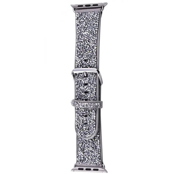 Ремінець Bling World Rock Diamond для Apple Watch 38/40/41mm Срібний