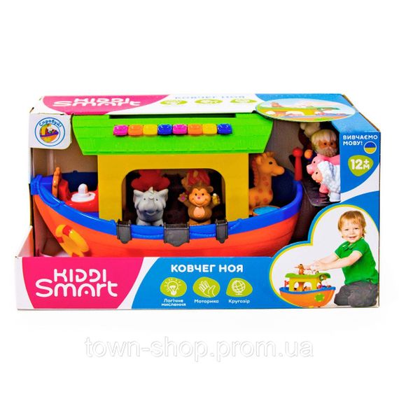 Игровой Набор Kiddi Smart – Ноев ковчег (украинский язык) | Зображення 2