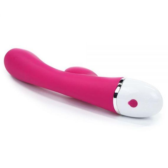 Вибромассажер с клиторальным стимулятором Rabbit Vibrator USB Rechargeable Sex Aura | Зображення 2