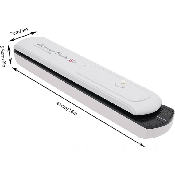 Вакуумный упаковщик Vacuum Sealer S для продуктов 90Вт, 28 см, белый | Зображення 5