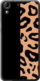 Чехол на HTC Desire 728G Пятна леопарда "4269u-145-17620"