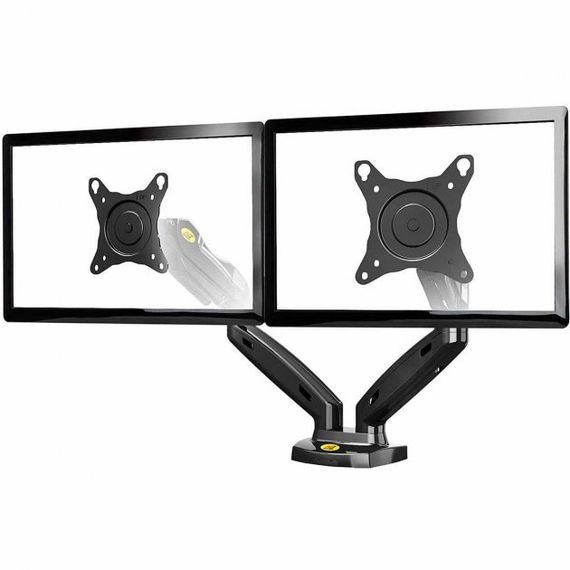 Настольное крепление для двух мониторов (кронштейн) 17"-30" NB F160 | Зображення 1