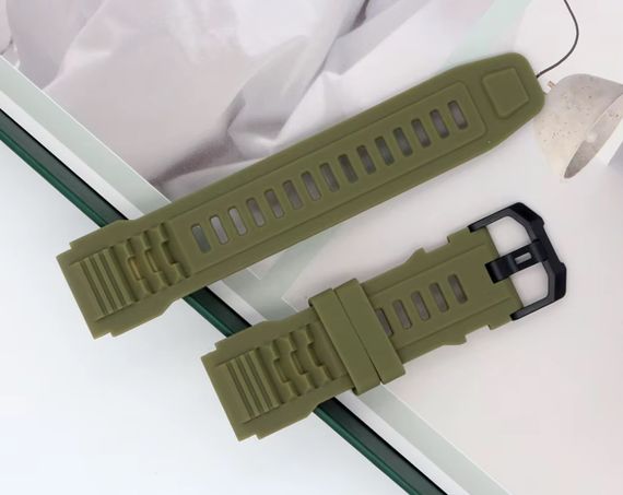 Силіконовий ремінець Primolux для смарт-годинника Amazfit T-Rex Ultra (A2142) - Army Green | Зображення 3