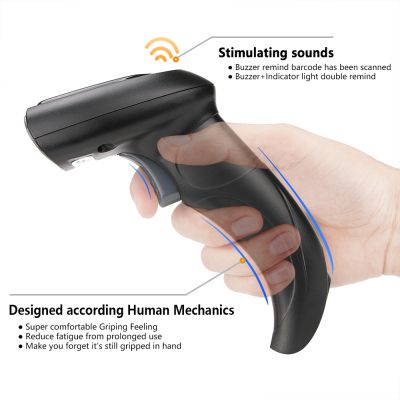 Сканер штрих-кода Heroje C1270BW 2D USB, Bluetooth (H-C1270BW-0101) | Зображення 4