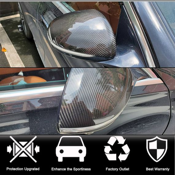 Кришки дзеркал (Карбон) для Mercedes S-сlass W223 2020- рр | Зображення 1