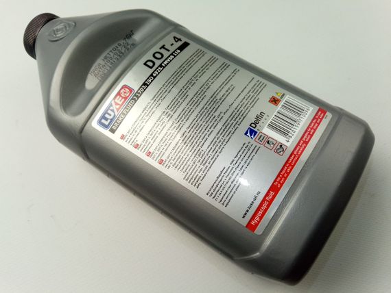 Гальмівна рідина LUXE DOT-4 0,80 г. | Зображення 2