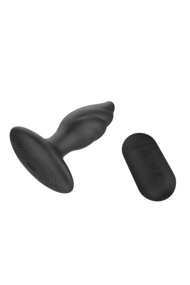 Хвиляста анальна пробка з пультом управління. DARK DESIRES ANGELINA Sex Aura | Зображення 9