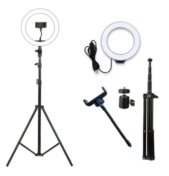 Штатив-стійка-тренога для кільцевої лампи, телефону та камери 200см | Зображення 1