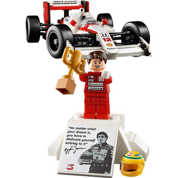 Конструктор LEGO Icons McLaren MP4/4 і Айртон Сенна (10330) | Зображення 2