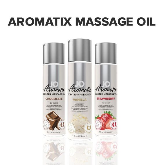 Масажна олія System JO Aromatix - Massage Oil - Vanilla 120 мл | Зображення 4