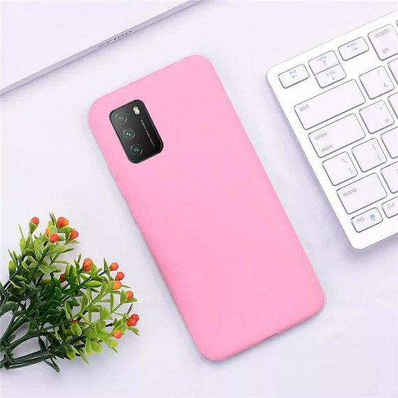 Чохол Candy Silicone для Poco M3 колір Рожевий | Зображення 2