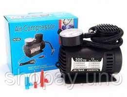 Автомобільний насос - компресор Air compressor DC-12V ∙ Портативний міні-насос в авто | Зображення 1