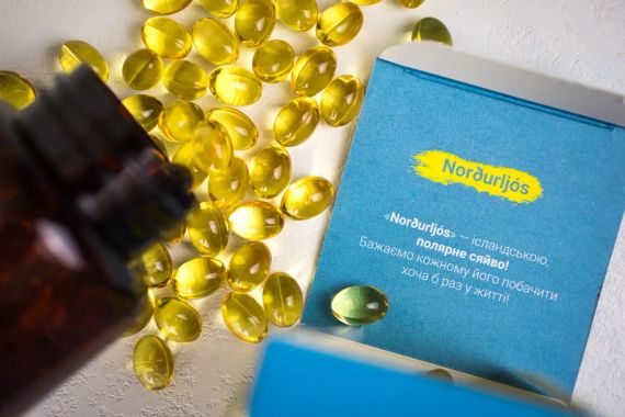 Риб’ячий жир з печінки акули LIFID FORTE ОМЕГА-3 500 мг (120 капсул) | Зображення 1