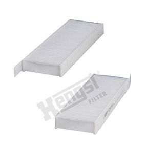 Фильтр салона компл. Citroen Berlingo/Jumpy / Peugeot Expert/Partner 05-, Hengst, E2977LI-2,