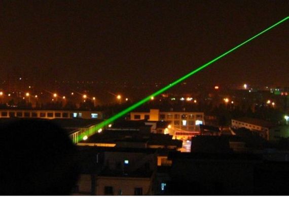 Лазерная указка зелёный лазер Laser 303 green с насадкой | Зображення 3