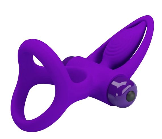 Эрекционное вибро кольцо Pretty Love - Vibration Cock Ring, 10 vibration functions, BI-210306 sexstyle | Зображення 6