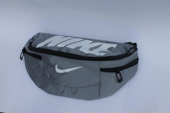 Поясна сумка Nike Team Training (сіра) сумка на пояс | Зображення 4