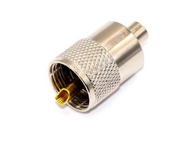 Разъем UHF Male под накрутку на кабель RG58/RG142/RG223/LMR-195/3D-FB/SYV50-3 цена за 1 шт