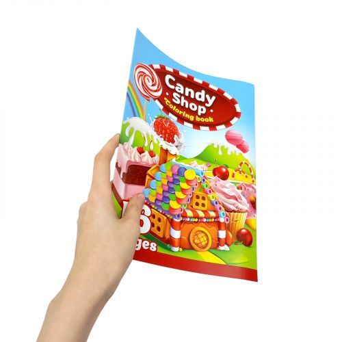 Розфарбовка,210х297 мм, (CANDY SHOP) | Зображення 1