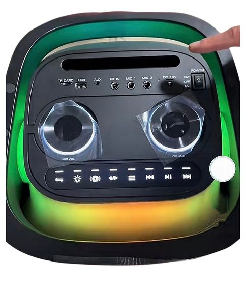 Портативна Bluetooth колонка з потужним звуком Temeisheng 6838D XPRO (45709-6838D_6276) | Зображення 3