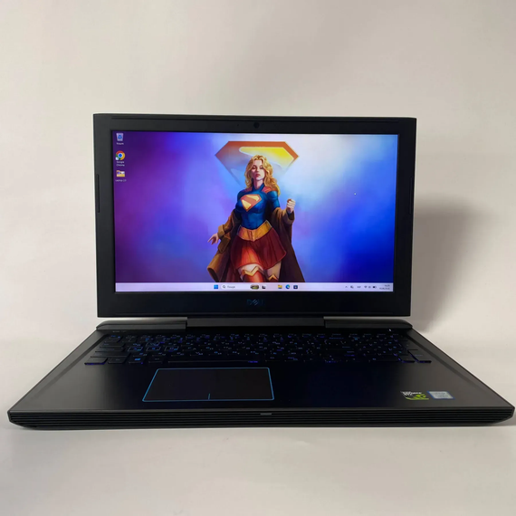 Игровой ноутбук Dell G7 7588 / 15.6" (1920x1080) IPS / Intel Core i7-8750H (6 (12) ядра по 2.2 - 4.1 GHz) / 16 GB DDR4 / 128 GB SSD + 1000 GB HDD / nVidia GeForce GTX 1060 Max-Q, 6 GB GDDR5, 192-bit / HDMI / WebCam б/у + Подарок Беспроводная мышь / USB | Зображення 1