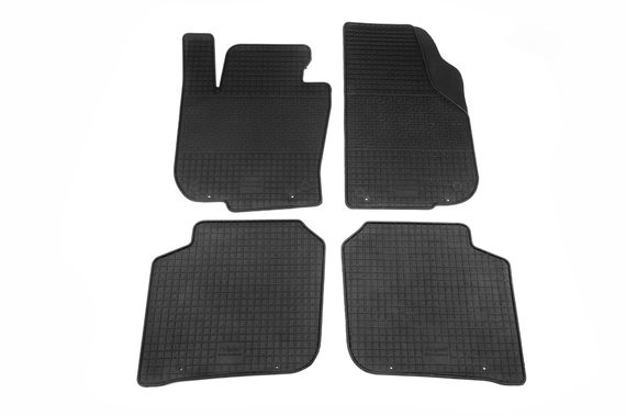 Резиновые коврики (4 шт, Polytep) для Skoda Superb 2009-2015 гг | Зображення 1