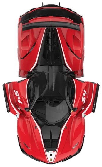 Машинка-конструктор Rastar Ferrari 1:18. Червоний | Зображення 9