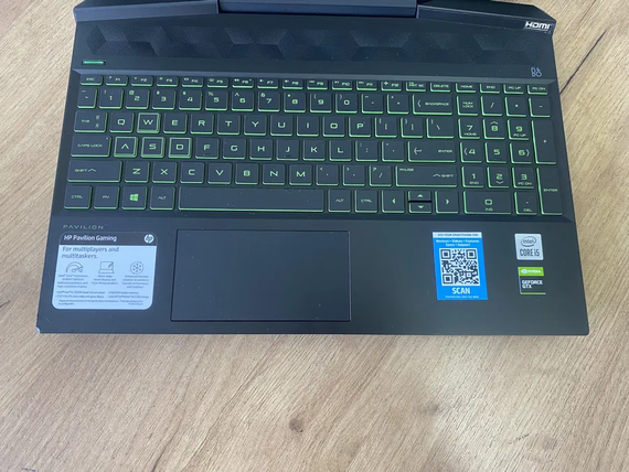 Ноутбук HP Pavilion G 15.6 FHD/IPS/i5 10300H/8Gb/SSD240Gb NVMe/ GTX1650-4Gb | Зображення 4