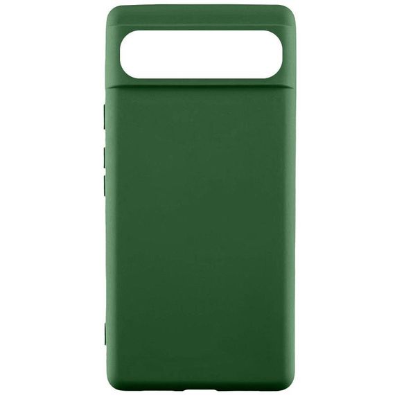 Чохол TPU GETMAN Liquid Silk для Google Pixel 7a Зелений / Dark green