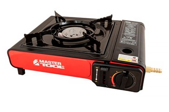 Плита газовая портативная Mastertool - 342 x 285 x 113мм