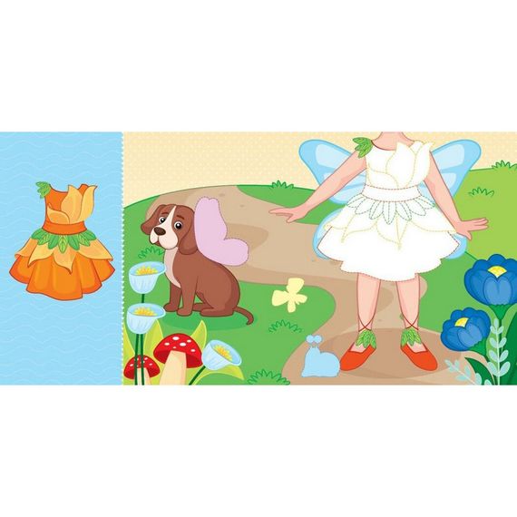 Дитяча книжка з наклейками Одягни ляльку "Модниця Аліса на карнавалі" 615010 | Зображення 2