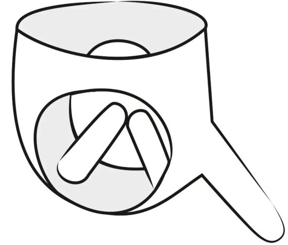 Латексные трусики ТРИ ДИЛДО sexstyle | Зображення 3