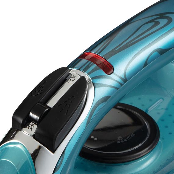 Праска Russell Hobbs Powersteam Ultra Coconut Smooth, 3100Вт, 350мл, паровий удар -230гр, самоочищення, керам. підошва, блакитний (26340-56) | Зображення 1