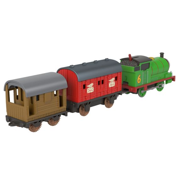 Классический моторизованный поезд Перси из юбилейной серии к 80-летию Thomas & Friends Оригинал Fisher-Price | Зображення 3