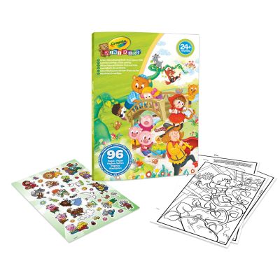 Набор для творчества Crayola Mini Kids Раскраска Любимые сказки, 96 страниц (25-1080) | Зображення 1